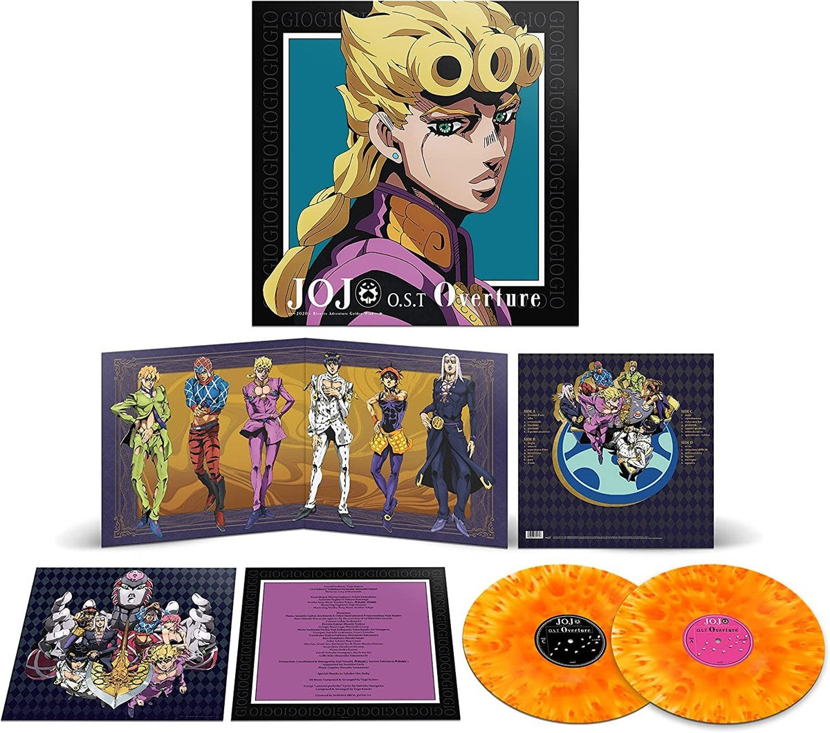 Soundtrack - Jojo's Bizarre Adventure: Golden Wind [Vinyl]