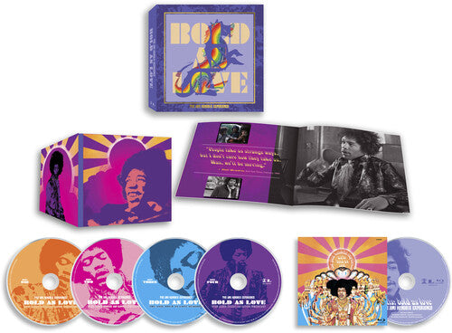 Hendrix, Jimi - Bold As Love: 4CD + Blu-Ray [CD Box Set]