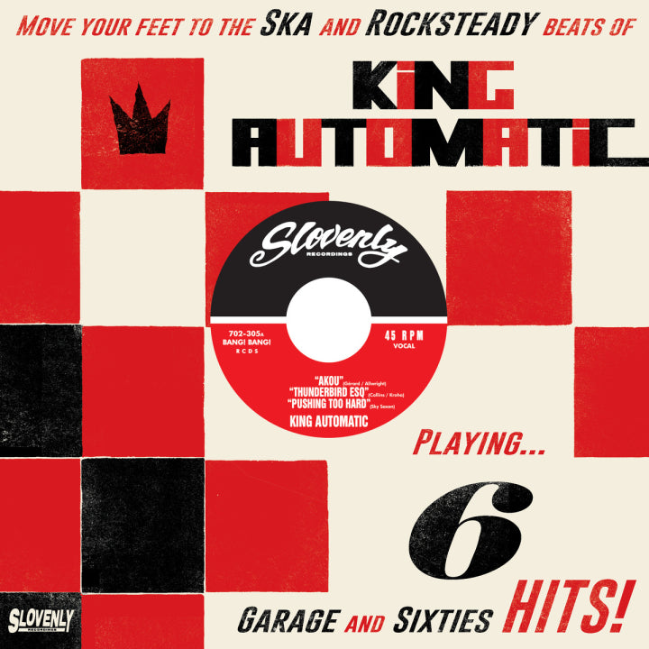 King Automatic - Playing 6 Garage And Sixties Hits! [10 Inch Single] [Pre-Order]
