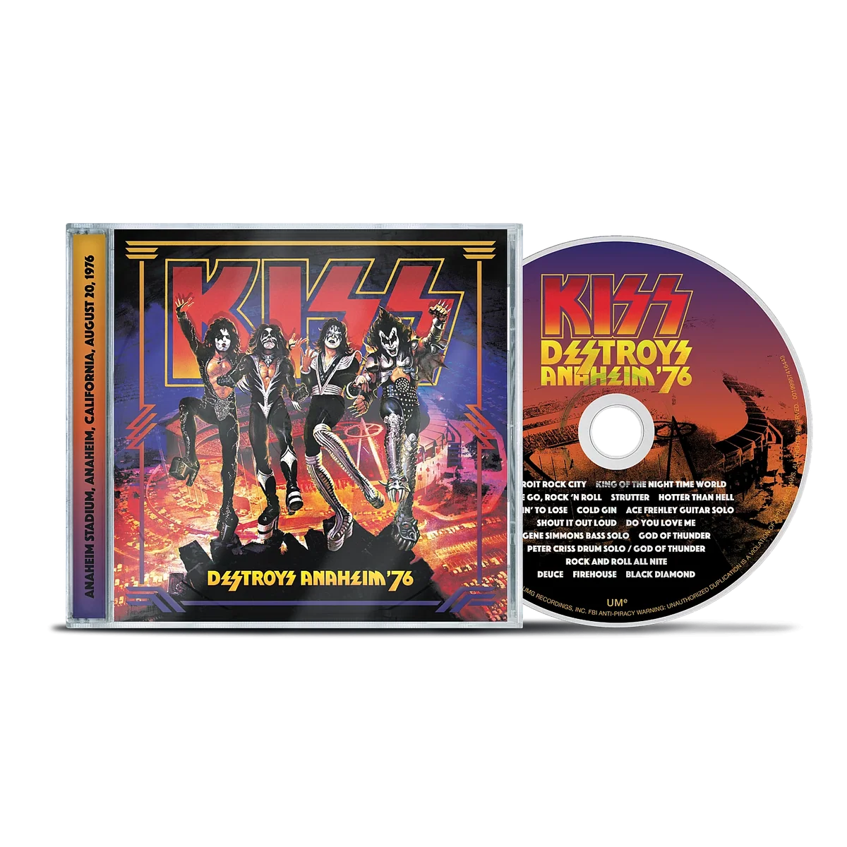 Kiss - Destroys Anaheim 76 [CD] [Pre-Order]