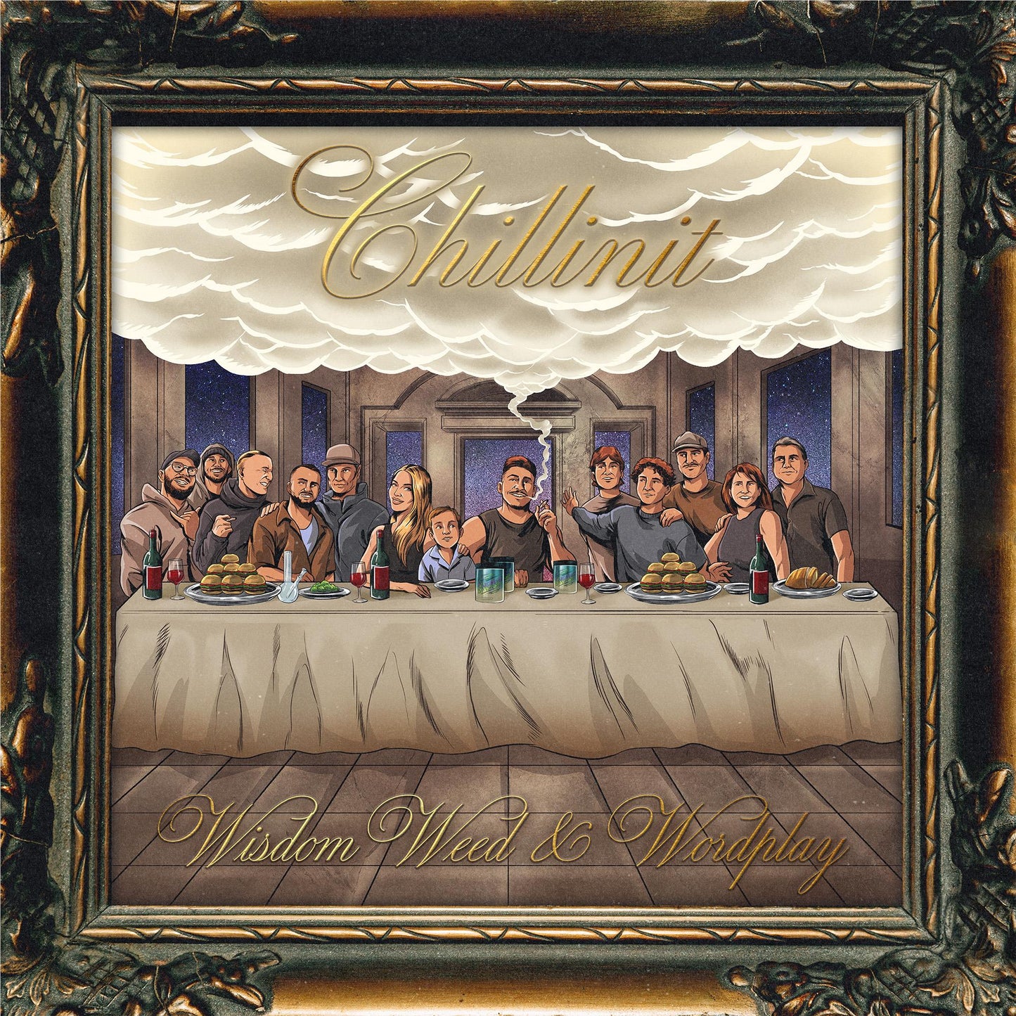Chillinit - Wisdom Weed and Wordplay [CD]