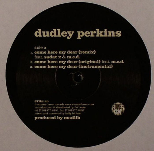Perkins, Dudley - Come Here My Dear (Remix / Original / [12 Inch Single] [Second Hand]