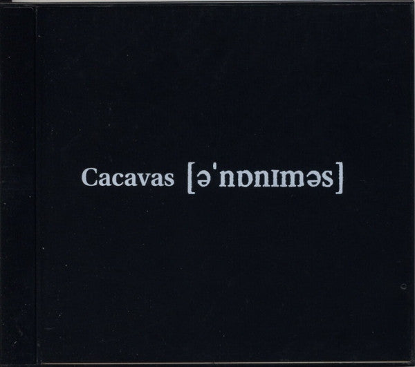 Cacavas, Chris - Anonymous [Vinyl] [Second Hand]