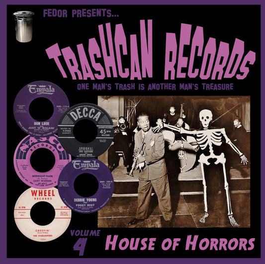 Various - Trashcan Records Vol 4 -House Of Horrors [10 Inch Single] [Second Hand]