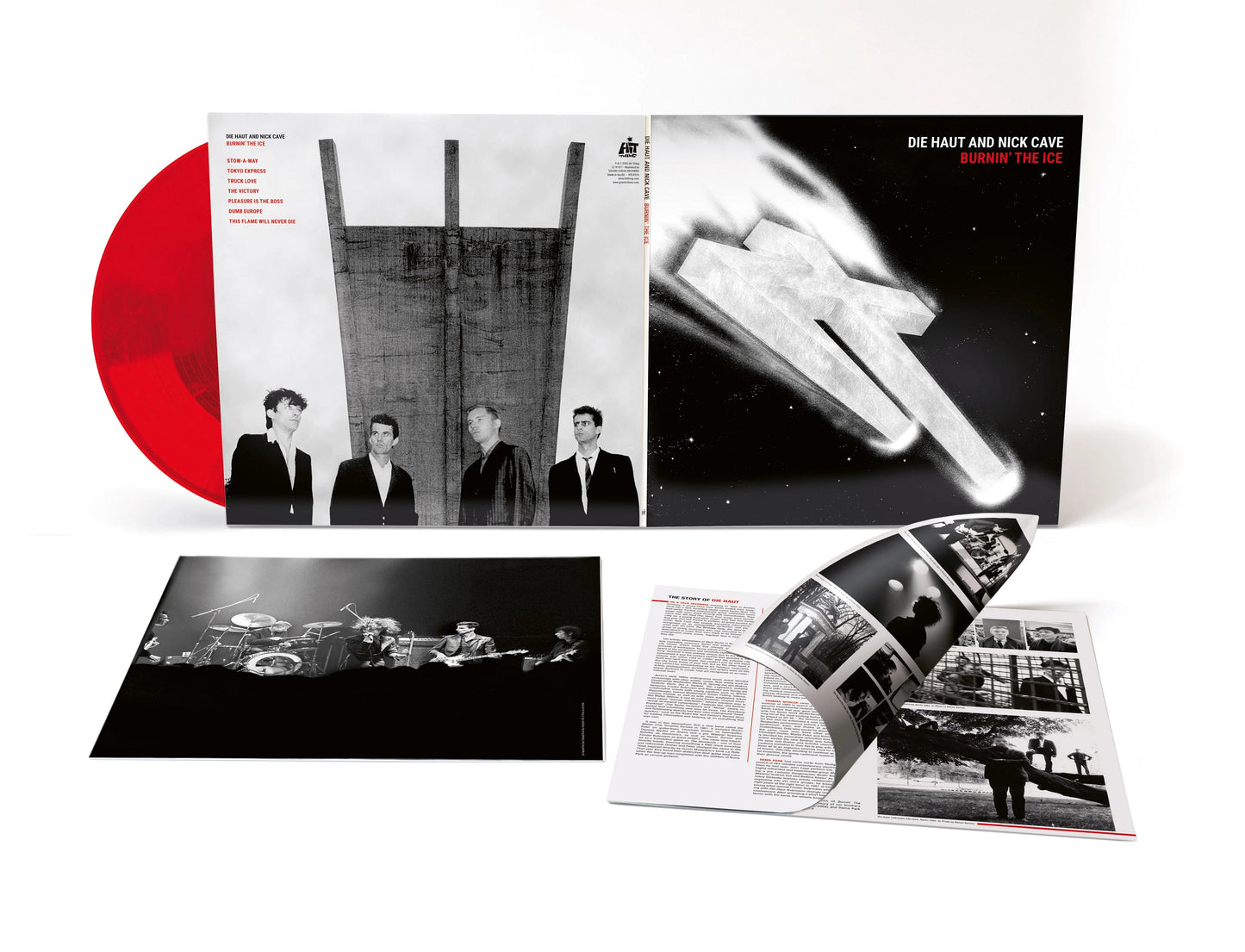 Die Haut And Nick Cave - Burnin' The Ice [Vinyl]