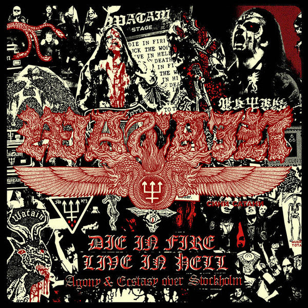 Watain - Die In Fire Live In Hell (Agony and [CD]