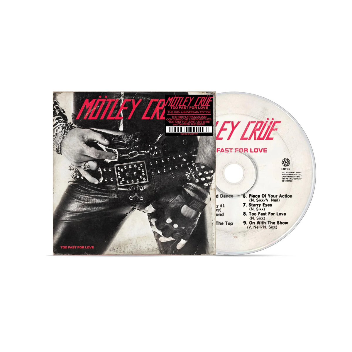 Motley Crue - Too Fast For Love [CD] [Pre-Order]