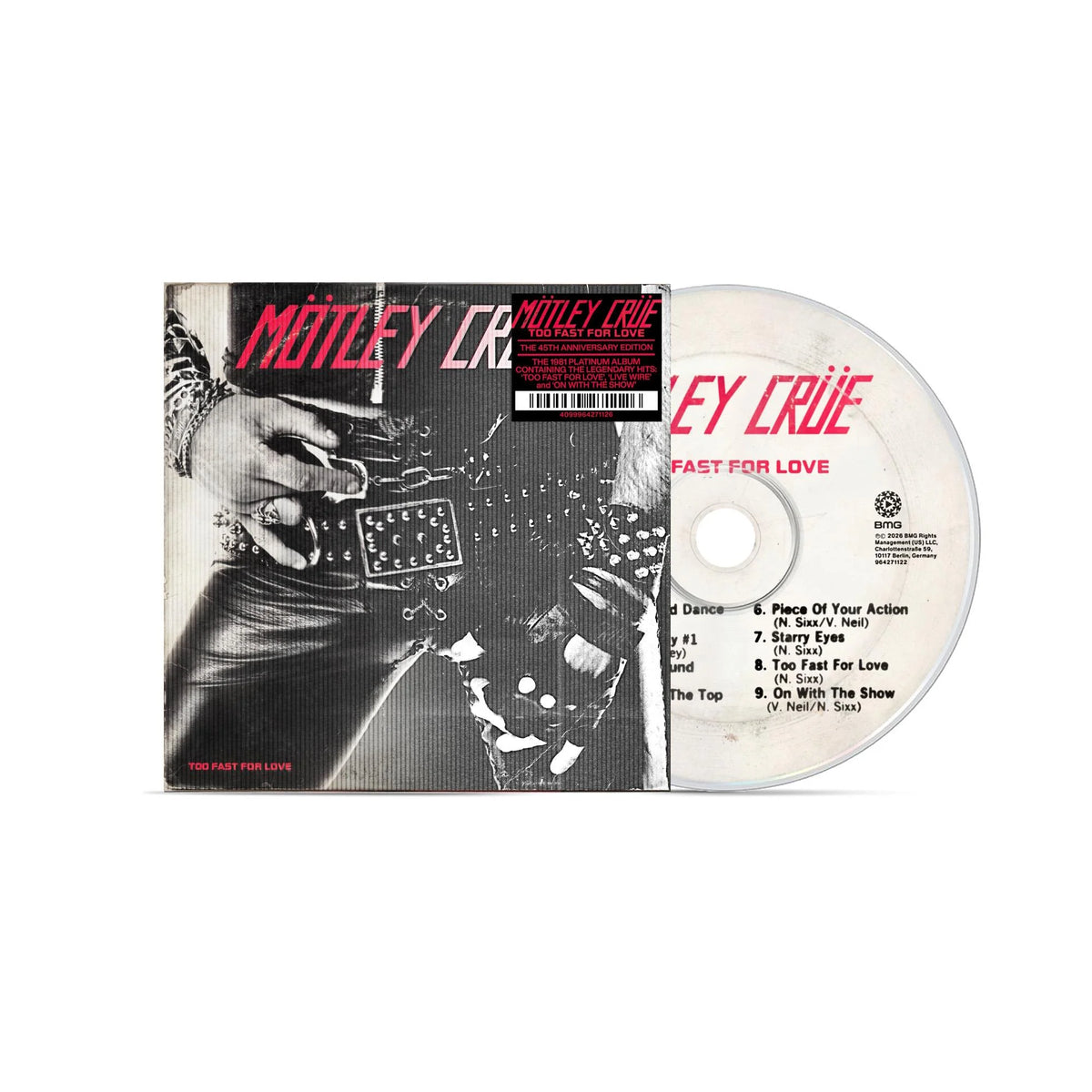 Motley Crue - Too Fast For Love [CD] [Pre-Order]