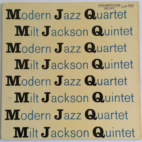 Modern Jazz Quartet - M.J.Q. [Vinyl] [Second Hand]