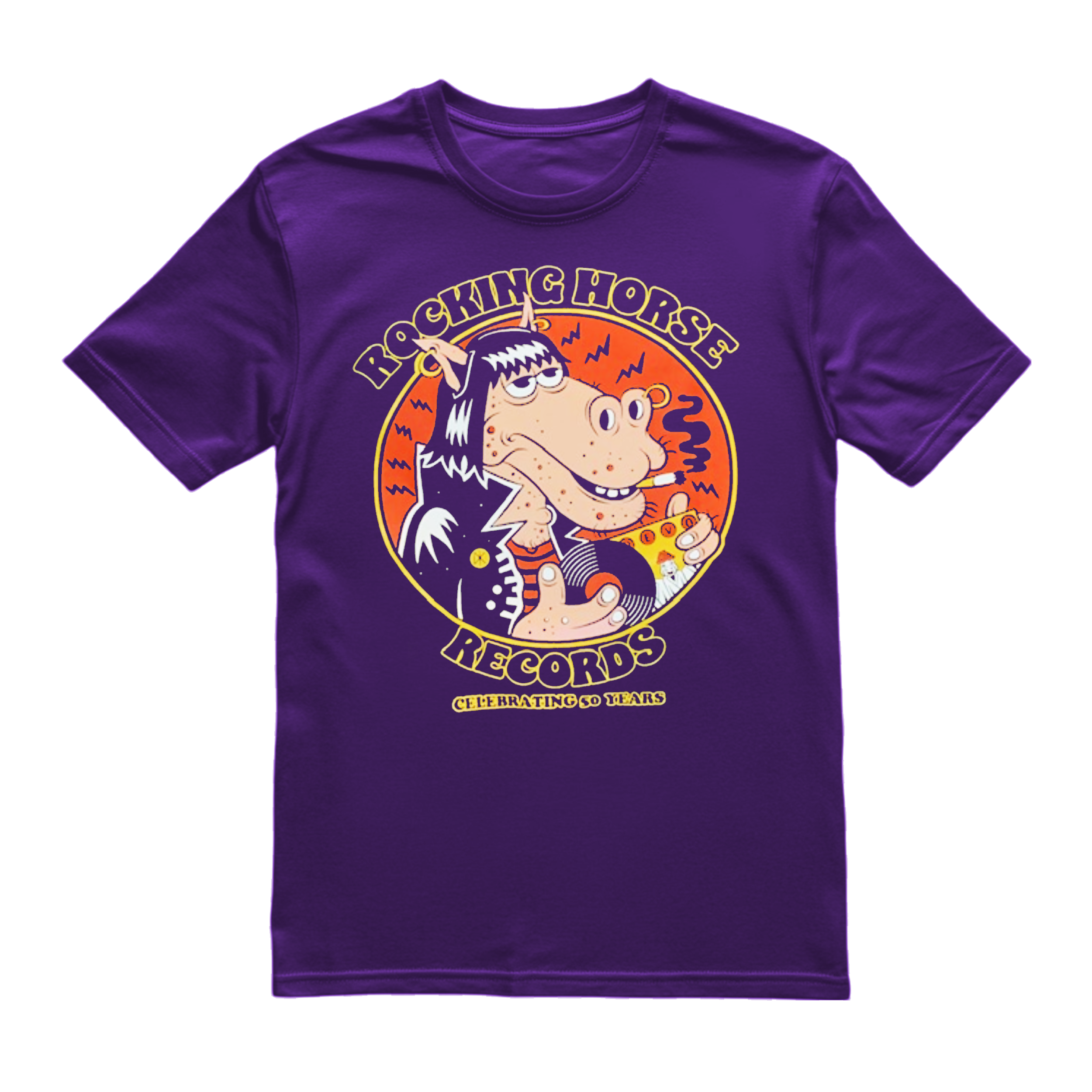 Rocking Horse - 4-Colour (Purple) Xxxl [T-Shirt] – Rocking Horse Records