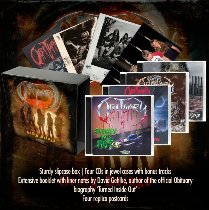 Obituary - Godly Beings: 4CD [CD Box Set]