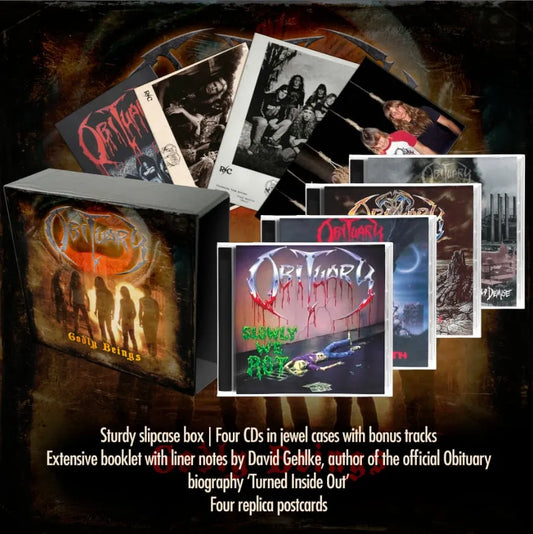 Obituary - Godly Beings: 4CD [CD Box Set]