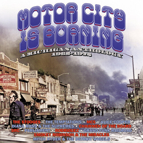 Various - Motor City Is Burning: A Michigan [CD Box Set]