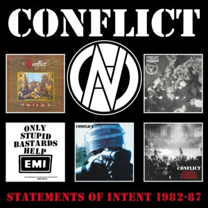 Conflict - Statements Of Intent 1982-87: 5CD [CD Box Set]