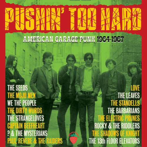 Various - Pushin' Too Hard: American Garage Punk [CD Box Set]