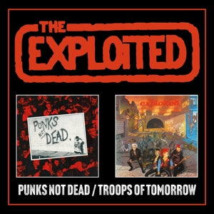 Exploited - Punks Not Dead / Troops Of Tomorrow: 2CD [CD Box Set]