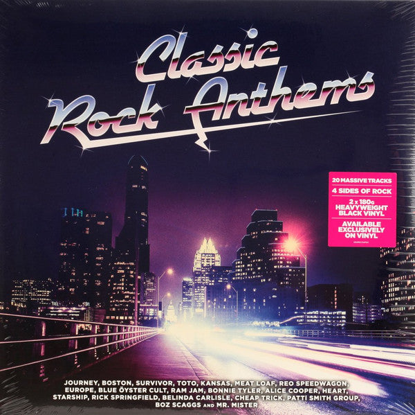 Various - Classic Rock Anthems [Vinyl] [Second Hand]