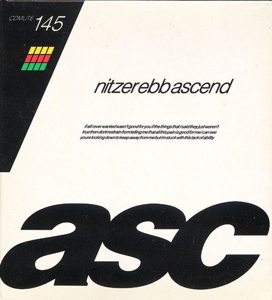 Nitzer Ebb - Ascend [10 Inch Single] [Second Hand]