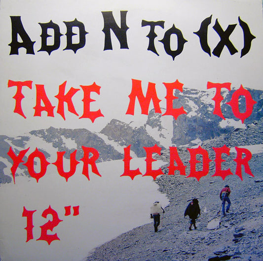 Add N To (X) - Take Me To Your Leader [CD Single] [Second Hand]