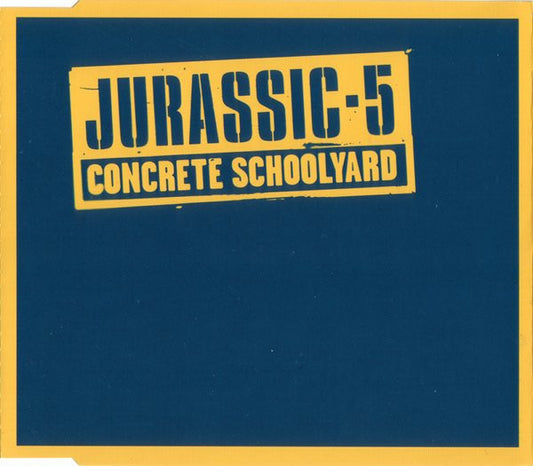 Jurassic 5 - Concrete Schoolyard / Rubber Tyres / [12 Inch Single] [Second Hand]