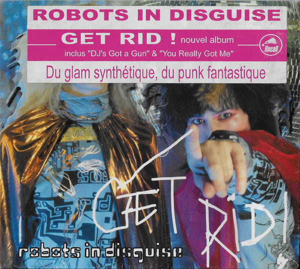 Robots In Disguise - Get Rid! [CD]