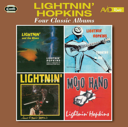 Hopkins, Lightnin' - Four Classic Albums: 2CD [CD Box Set]