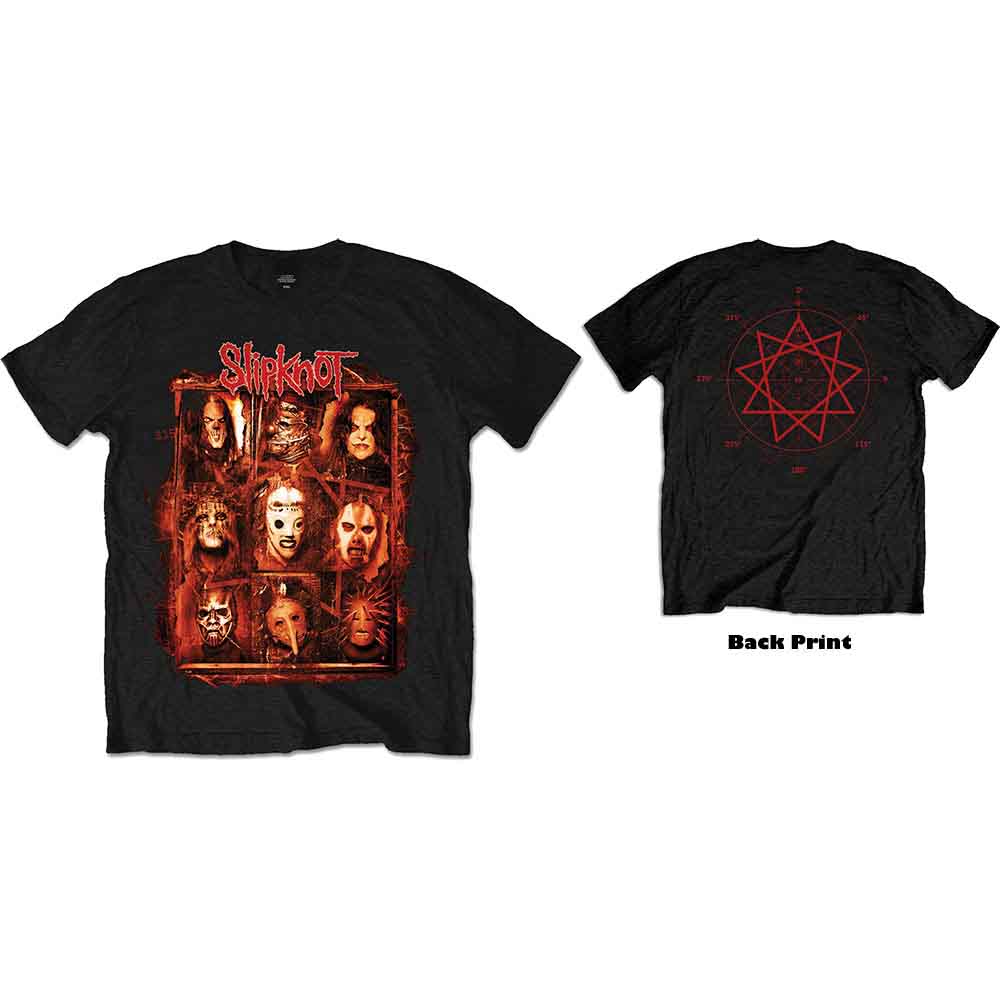 Slipknot - Rusty Face (Black) Large [T-Shirt]