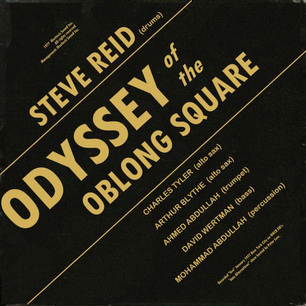 Reid, Steve - Odyssey Of The Oblong Square [Vinyl]