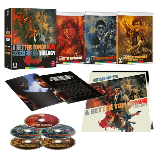 A Better Tomorrow Trilogy: 5 X Blu-Ray - A Better Tomorrow Trilogy: 5 X Blu-Ray [Blu-Ray DVD]