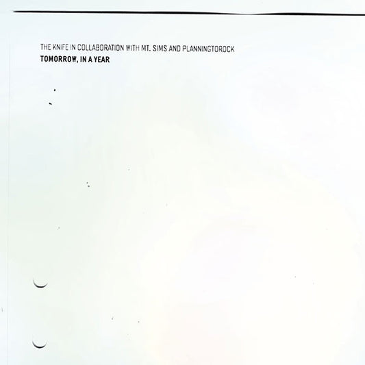 Knife In Collaboration With Mt. Sims And - Tomorrow, In A Year: 2CD [CD] [Second Hand]