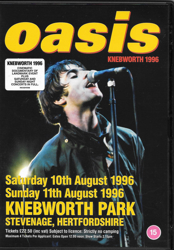 Oasis - Knebworth 1996: 3DVD [DVD]