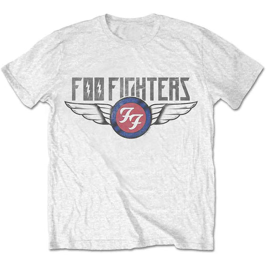 Foo Fighters - Flash Wings (White) Small [T-Shirt]