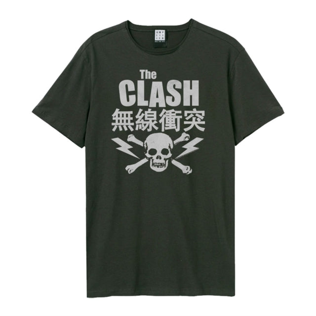 Clash - Bolt Vtge (Charcoal) Xl [T-Shirt]