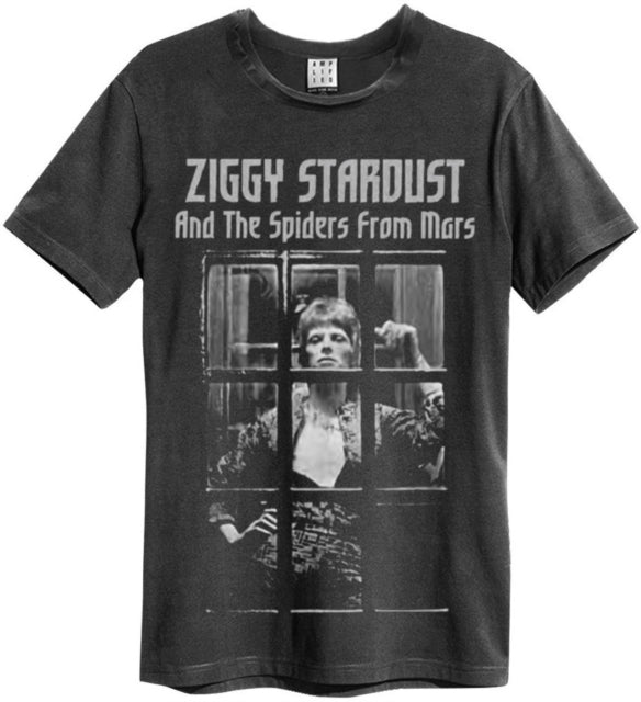 Bowie, David - Rise And Fall Vtge (Charcoal) Small [T-Shirt]