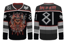 Slayer - Show No Mercy 81 Hockey Jersey L [T-Shirt]