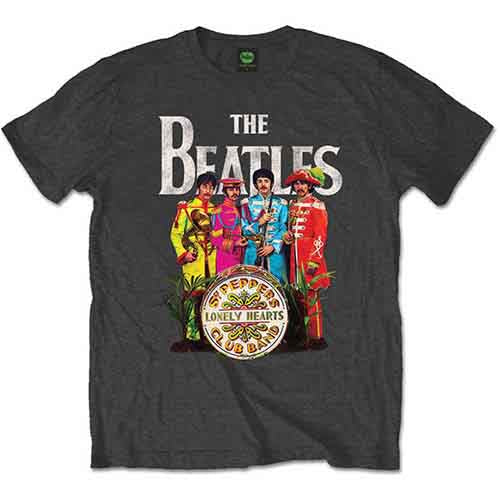 Beatles - Sgt Pepper (Charcoal) Small [T-Shirt]