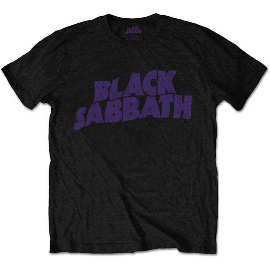 Black Sabbath - Vtge Wavy Logo (Black) Small [T-Shirt]