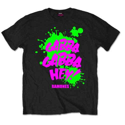 Ramones - Gabba Gabba Hey (Black) Large [T-Shirt]