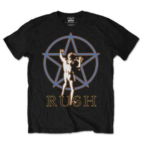 Rush - Starman Glow (Black) Medium [T-Shirt]