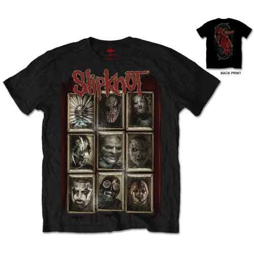 Slipknot - New Masks (Black) Medium [T-Shirt]