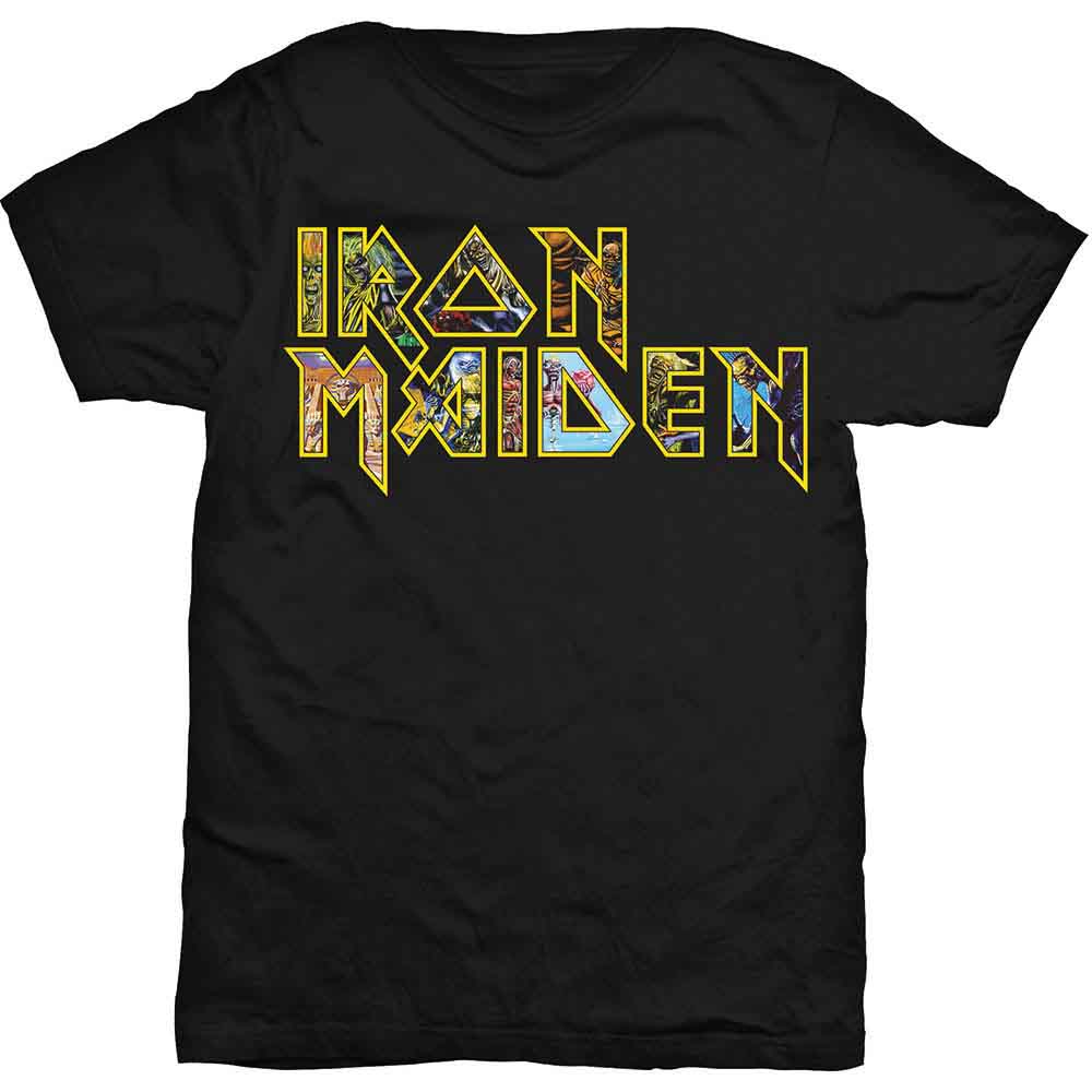 Iron Maiden - Eddie Logo (Black) Medium [T-Shirt]