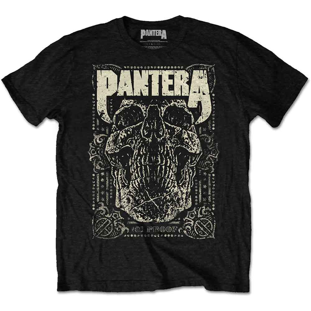 Pantera - 101 Proof Skull (Black) Small [T-Shirt]