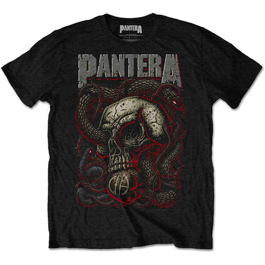 Pantera - Serpent Skull (Black) Small [T-Shirt]