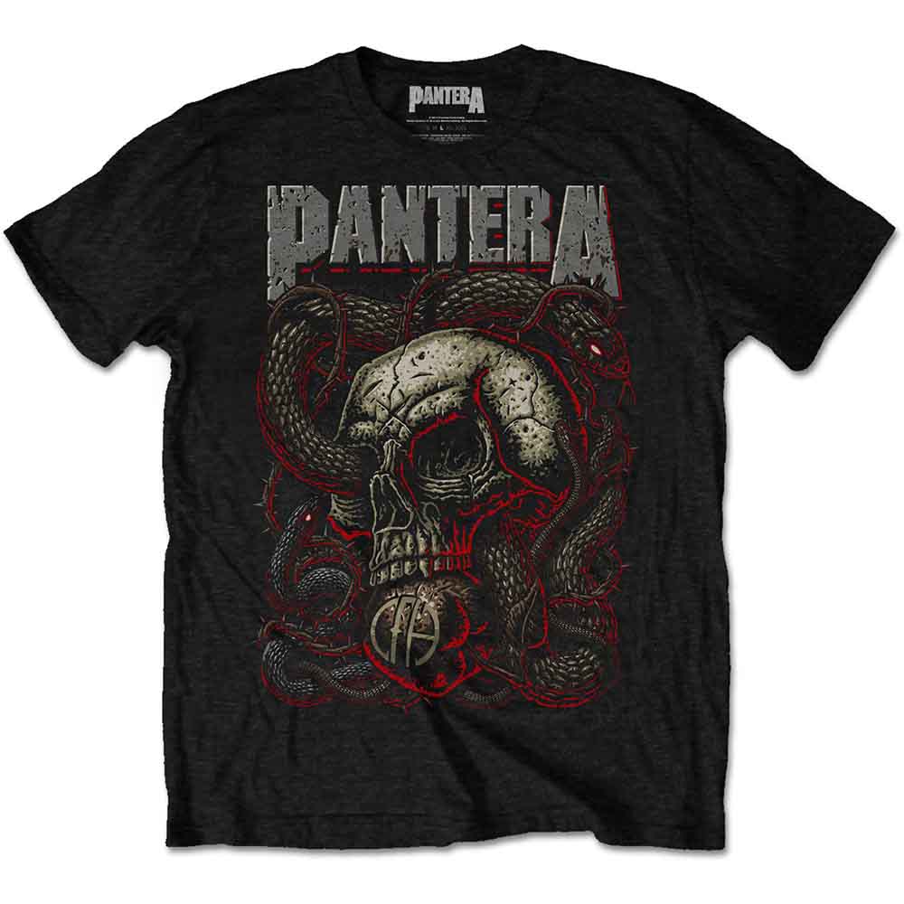 Pantera - Serpent Skull (Black) Large [T-Shirt]