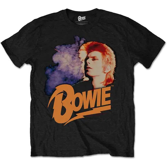 Bowie, David - Retro Bowie 2 (Black) Small [T-Shirt]
