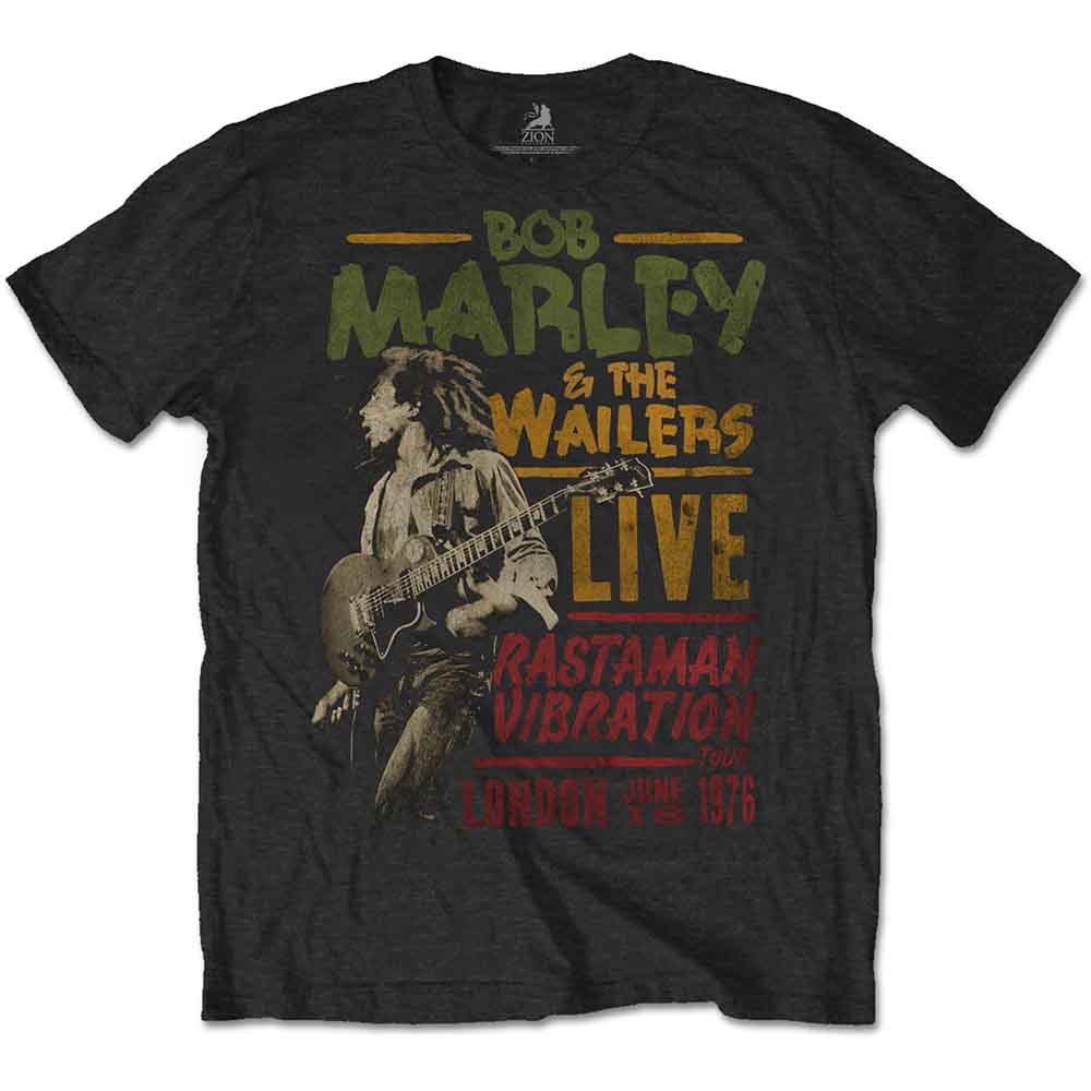 Marley, Bob - Rastaman Vibration Tour (Black) Medium [T-Shirt]