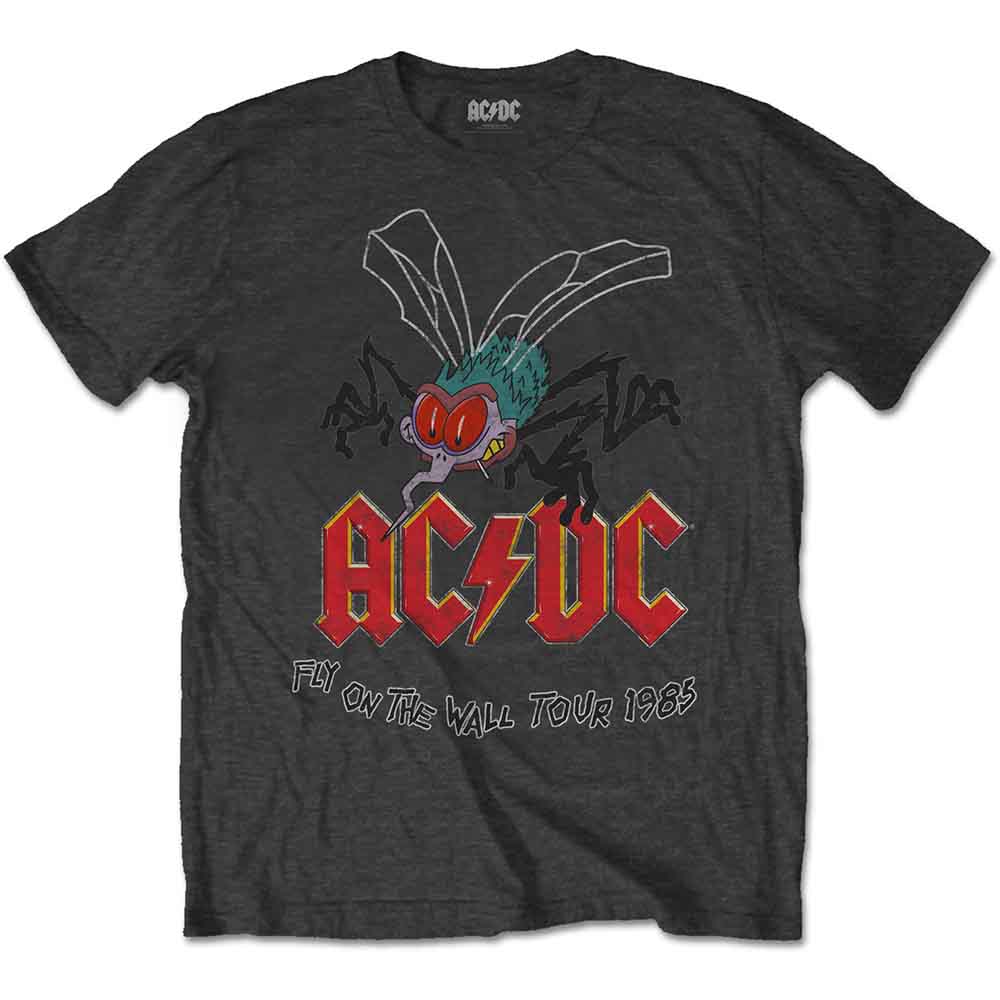Ac/Dc - Fly On The Wall (Charcoal) Medium [T-Shirt]
