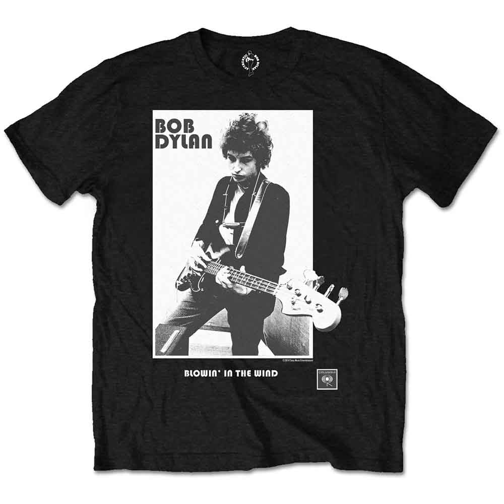 Dylan, Bob - Blowing In The Wind (Black) Small [T-Shirt]