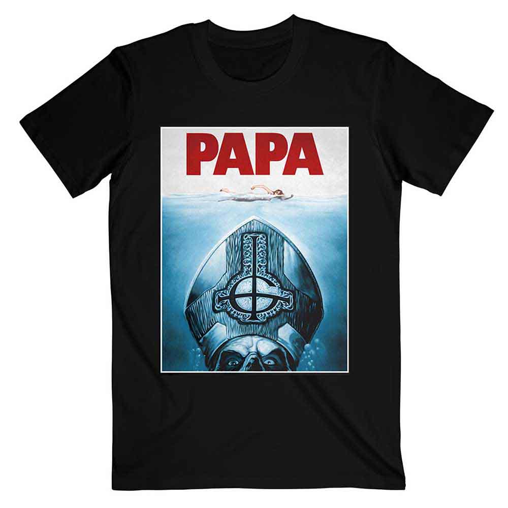 Ghost - Papa Jaws (Black) Small [T-Shirt]