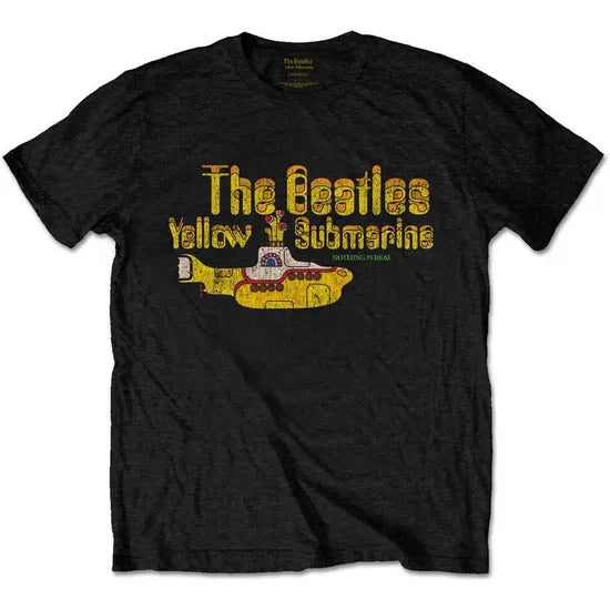 Beatles - Nothing Is Real (Black) XXL [T-Shirt]